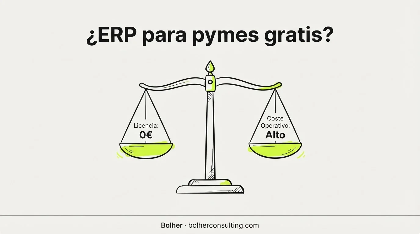 ERP gratis para pymes: qué puedes esperar de verdad