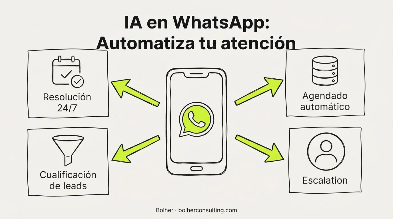 IA en WhatsApp: cómo automatizar la atención al cliente
